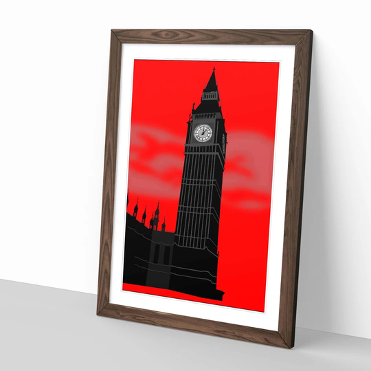Big Ben London 1 Framed Painting Print