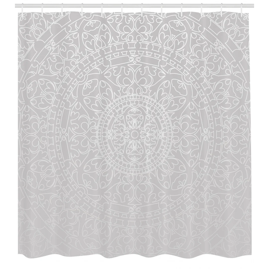 Berga Polyester Shower Curtain Set