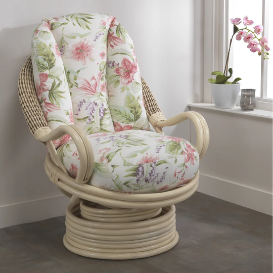Barrington Blossom Rocker Swivel Armchair