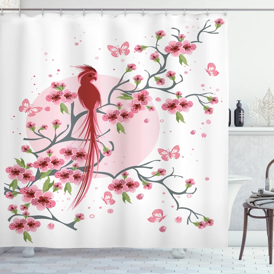 Billyjo 13 Piece Polyester Shower Curtain Set