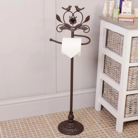 Kaitlynn Free Standing Toilet Roll Holder