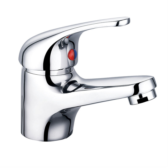 NRG - Chrome Basin Sink Mixer Tap Small Modern Bathroom Lever Faucet