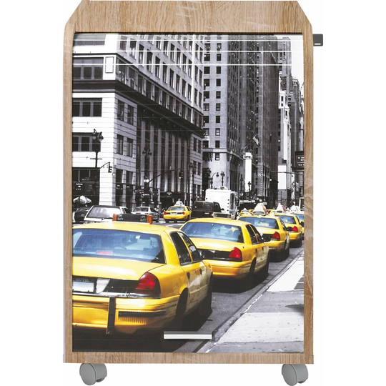 Graziella 1 -Door 1 --Shelf Filing Storage Cabinet