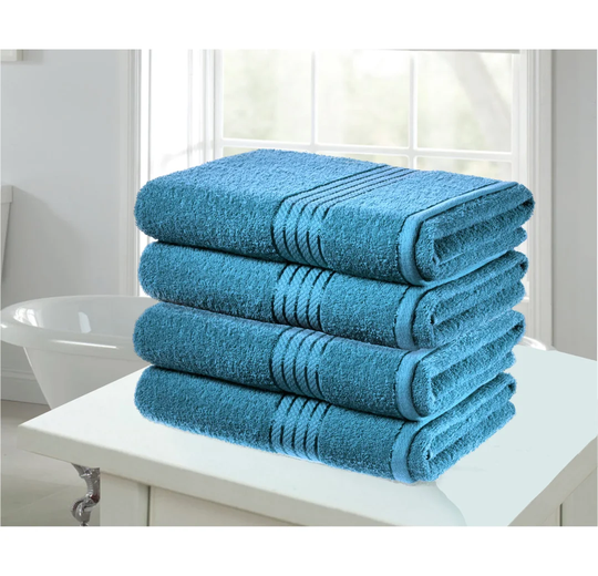 Hampton 4 Piece Bath Sheet Same-Size Bale