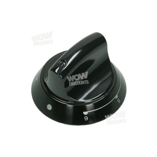 Hotpoint Knob for electric plates black C00255282