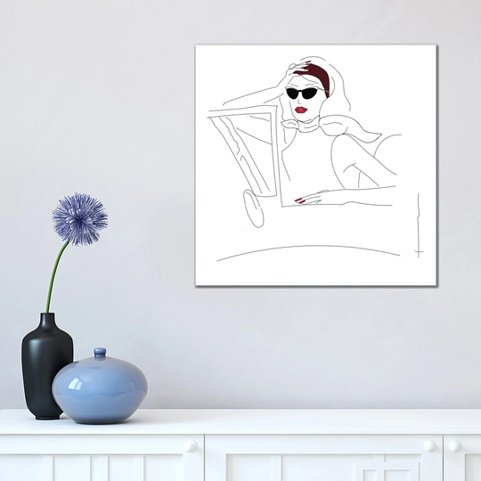 Well, That Wasn't the Breaks - Wrapped Canvas Painting