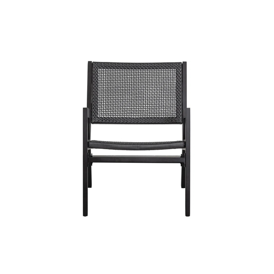 Pem Armchair Aluminium Black