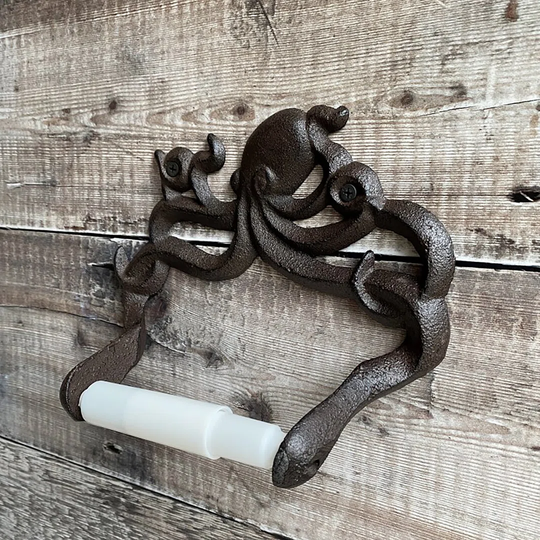 Lapidge Octopus Wall-Mounted Paper Towel Holder