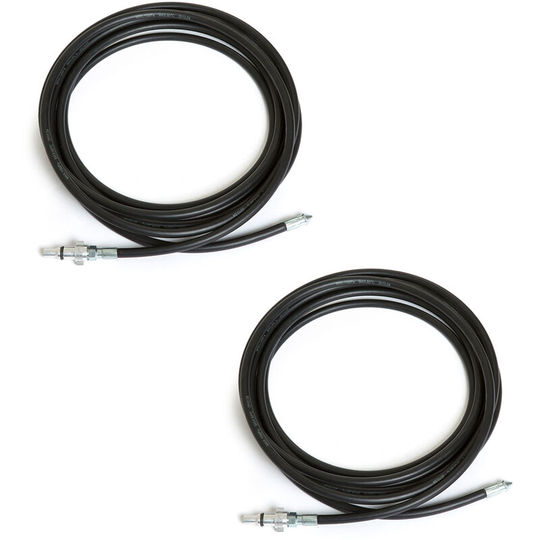 5m Drain Cleaner Pipe for Pressure Washers - Pack of 2 - Wolf