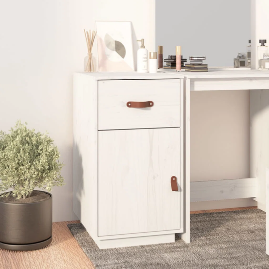 Arpad Solid Wood 1- Door Cabinet Accent Chest