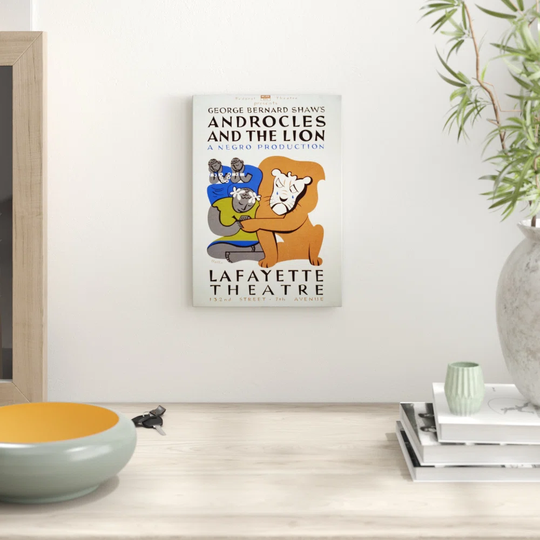 'Vintage WPA Andocles and the Lion' Vintage Advertisement