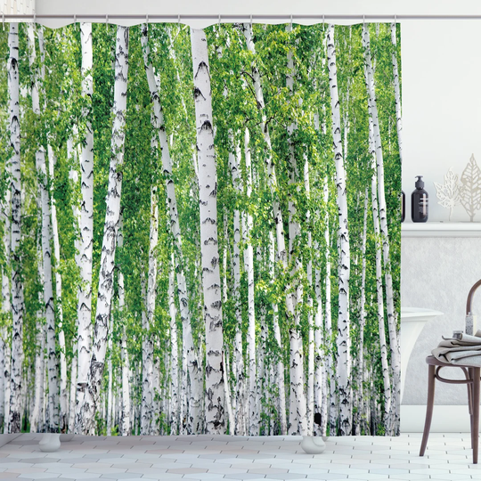 Antoney Polyester Shower Curtain Set