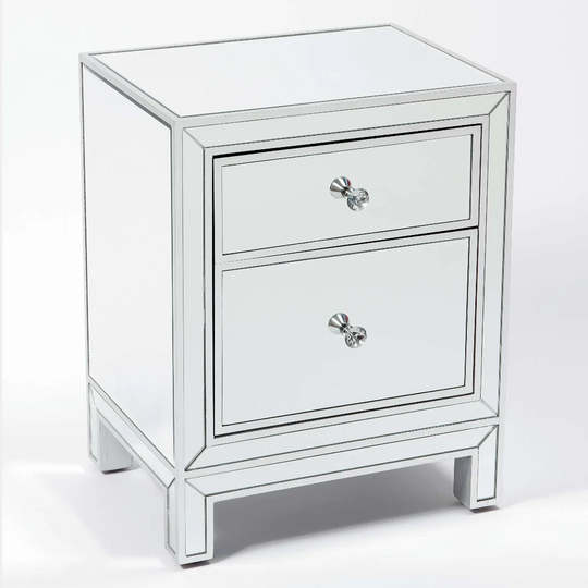 Chauteaneuf 2 Drawer Bedside Table