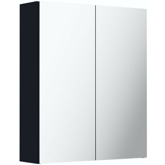 Newbury indigo mirror cabinet 720 x 600mm - Indigo - Reeves