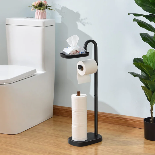 Waterloo Freestanding Toilet Roll Holder