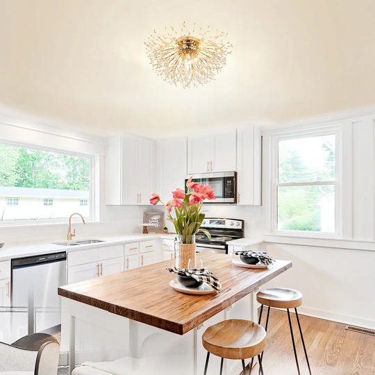 Rhoda 8 -Light 70cm Flush Mount