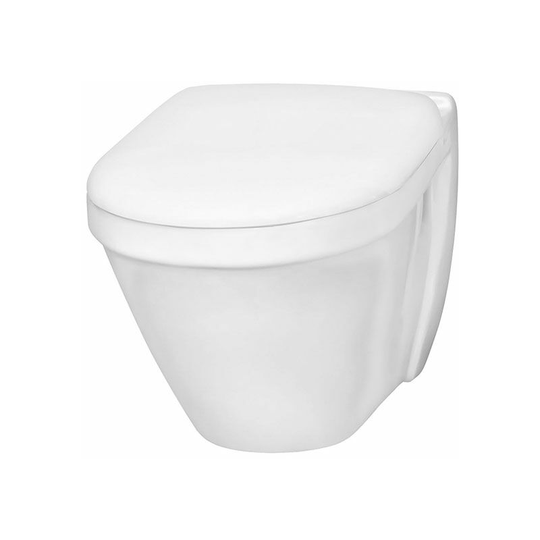 S50 480mm Short Projection Wall Hung Toilet - Soft Close Seat - Vitra