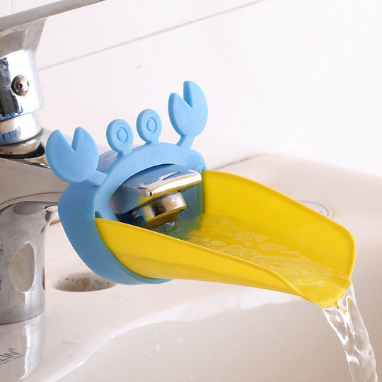 Perlerare - 3pcs Lavatory Faucet Extender Kid Children Peripheral Hand Wash Extender Sink Handle Extension Faucet Extension Bathroom Accessories