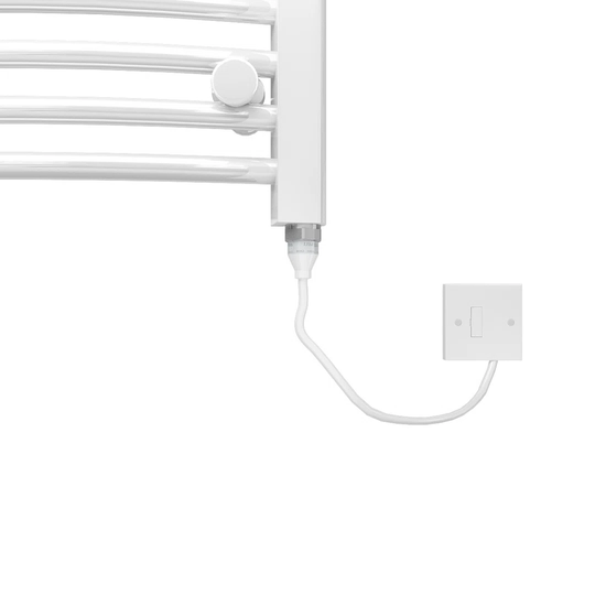 Aillie Vertical Curved Towel Rail