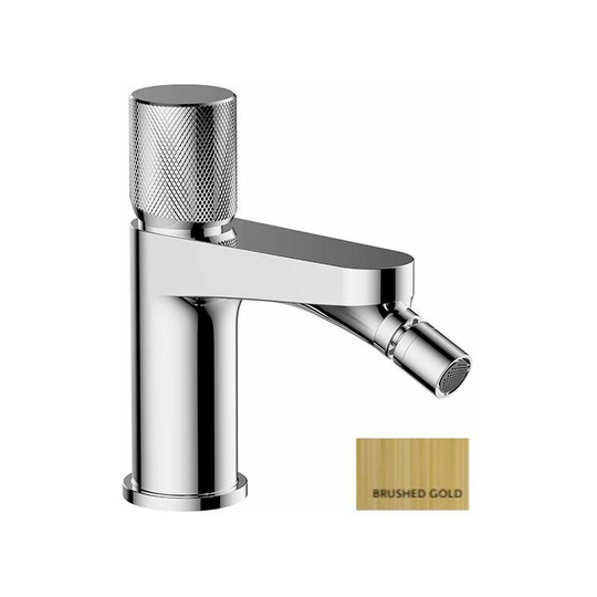 RAK - Amalfi Bidet Mixer Tap - Brushed Gold - Brushed Gold