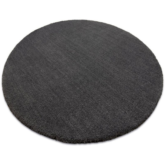 Modern washing carpet latio 71351100 circle grey gray round 80 cm