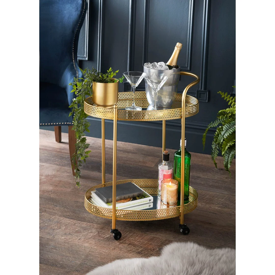 Everton Drinks Eye Catching Serving Cart