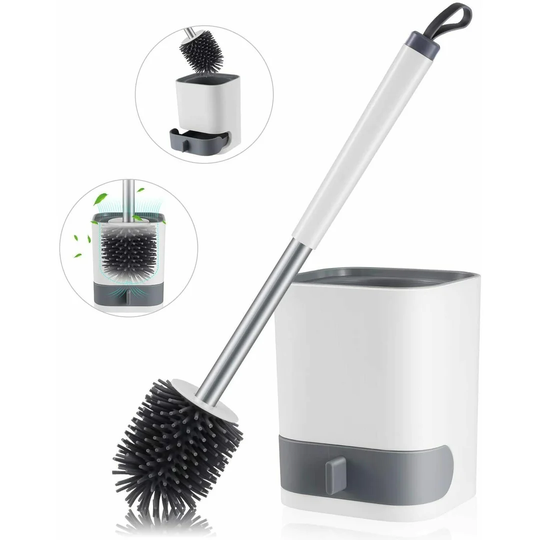Hust Toilet Brush and Holder