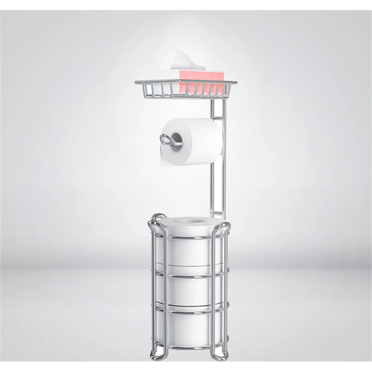Skeen Freestanding Toilet Roll Holder
