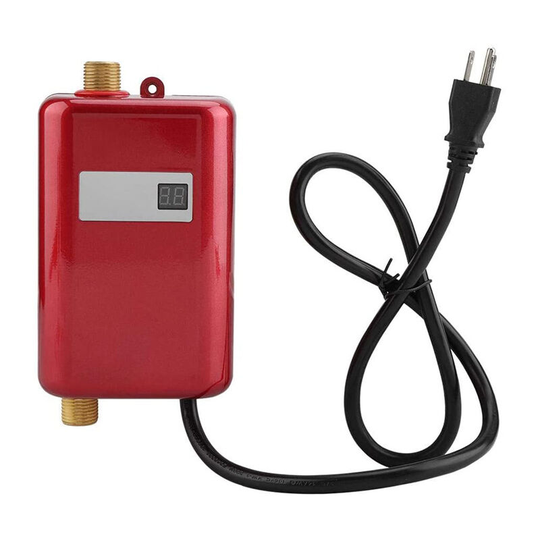Sunflowergb - Water Heater, Tankless Water Heater, 220V 3800W Mini Instant Electric Tankless Water Heater Bathroom Kitchen Washing
