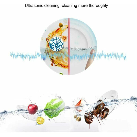 Dishwasher Fruit and Vegetable Washer BlueUltrasonic Dishwasher Installation Fully Automatic Washing Machine Mini Dishwasher usb CountertopLazy