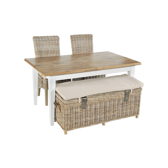 Bellemoor Extendable Dining Set with 2 Chairs and 1 Bench
