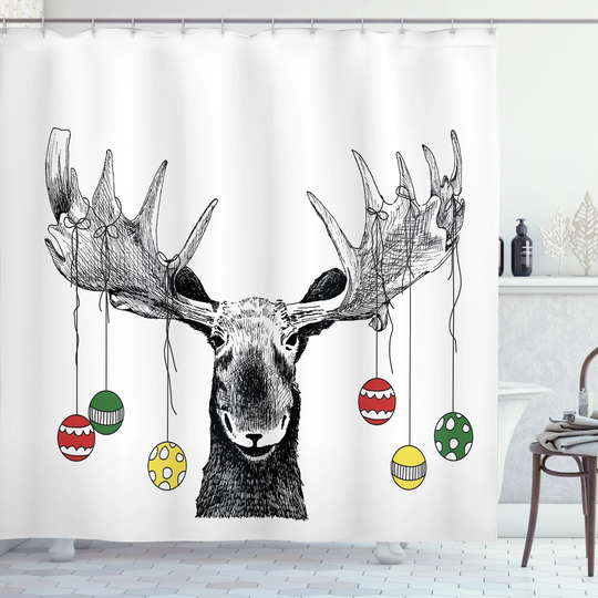 Bektash Polyester Shower Curtain Set