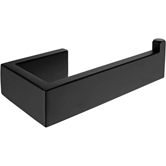 Modern Hygienic Stainless Steel Paper Holder SUS304 Wall-Wall Toilet Paper Holder Hygienic Paper Holder Hygienic High Quality Paper Holder, Black