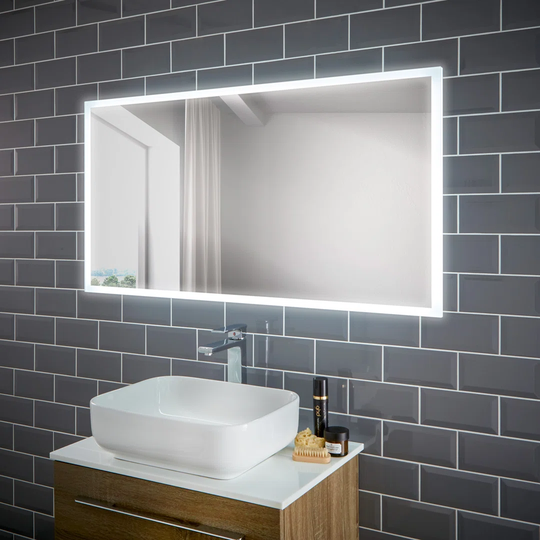 Diaz Bathroom Mirror with Shaver Socket