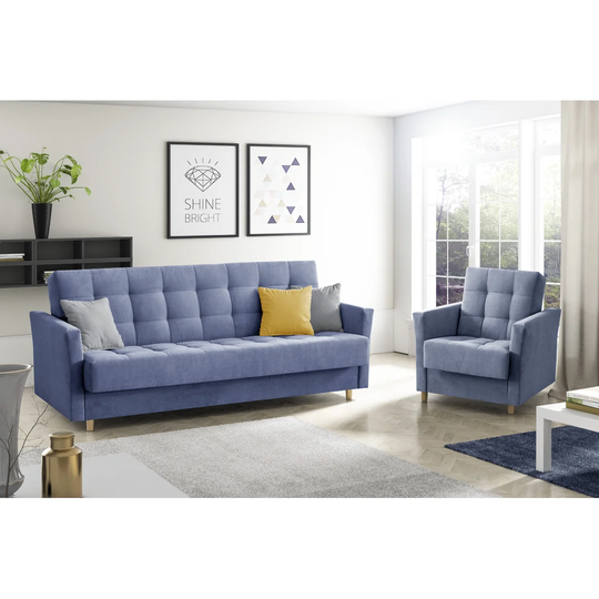 Royston 3 Seater Clic Clac Sofa Bed