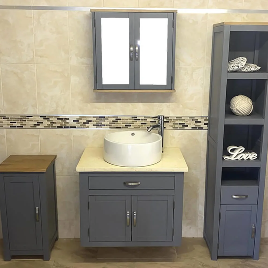 Bridlington 750mm Wall Hung Single Vanity Unit