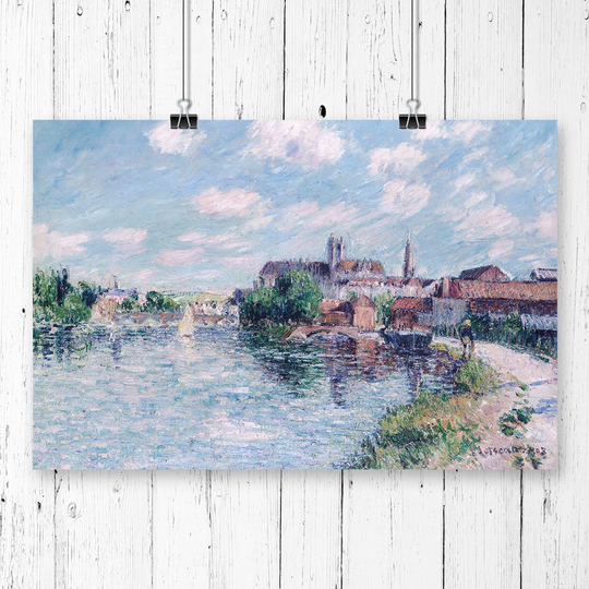 'Landscape' by Gustave Loiseau Printing Print