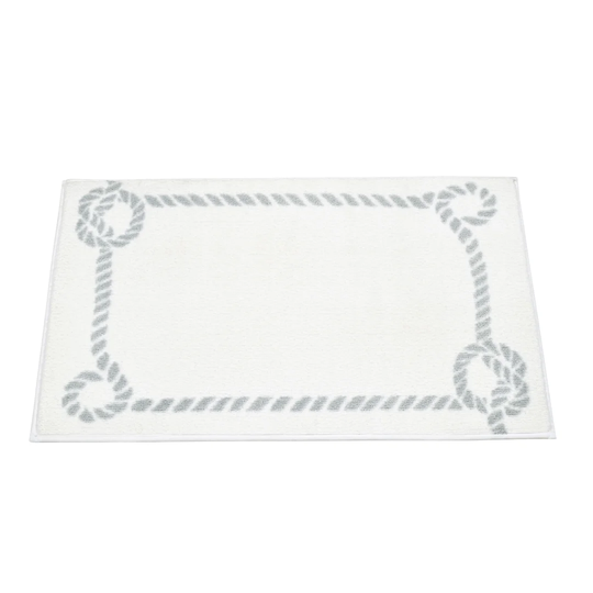 Dip & Drip Rope Border Bath Mat