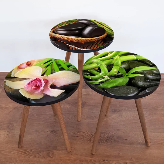 Badgett 3 Piece Nest of Tables