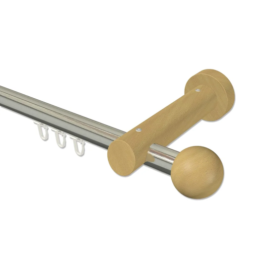 Jacksonville Single Curtain Pole Set