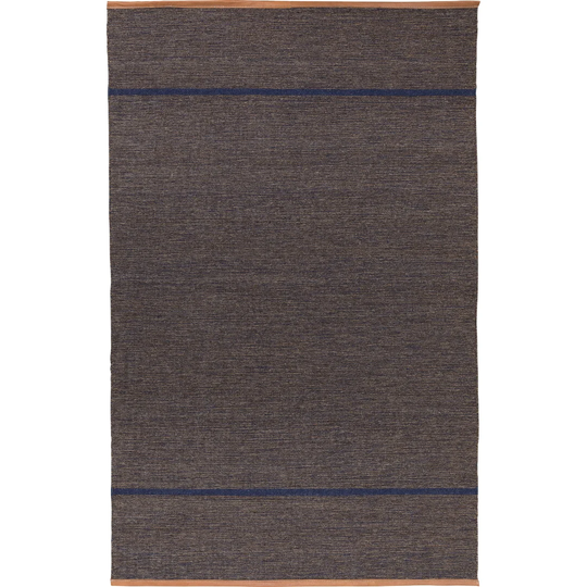 Fellsmere Handmade Kilim Wool Blue Rug