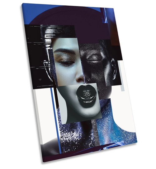 Make Up Beauty Salon - Wrapped Canvas Painting