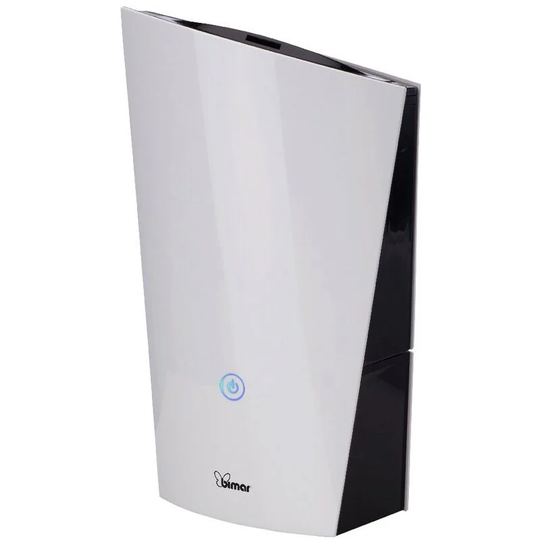 Bimar - Gary Humidifier - Ultrasonic, Tank 1,3L - White made of Plastic, 18,5 x 33 x 10,5 cm