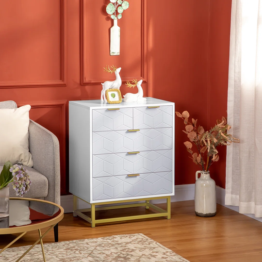 Crymble 5 Drawer 60Cm W Chest of Drawers