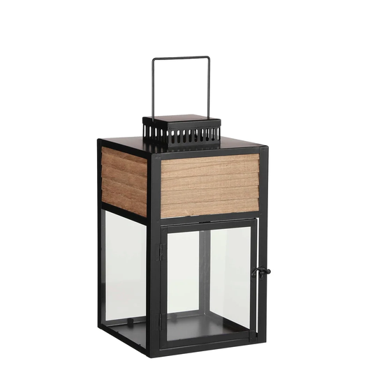 Saga 35Cm Glass Tabletop Lantern