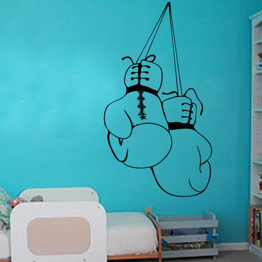 Boxing Gloves Wall Sticker
