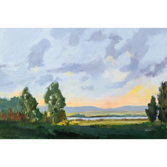 Evening Skies I by Pamela Munger - Wrapped Canvas Painting
