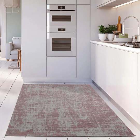 Fannan Flatweave Pink Rug