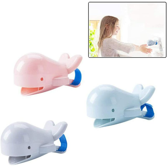 3 Pieces Kids Faucet Extender, Cartoon Style Sink Handle Extension, Faucet Extender, Safe Faucet Extension Attachment, for Toddlers,Kids