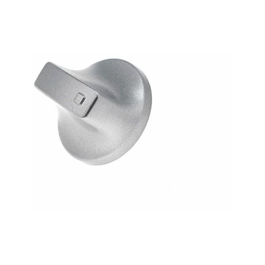 Control Knob Electri c Silver for Hotpoint Cookers and Ovens